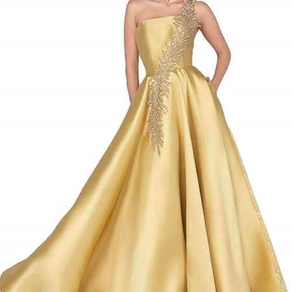 Terani Gold Dress